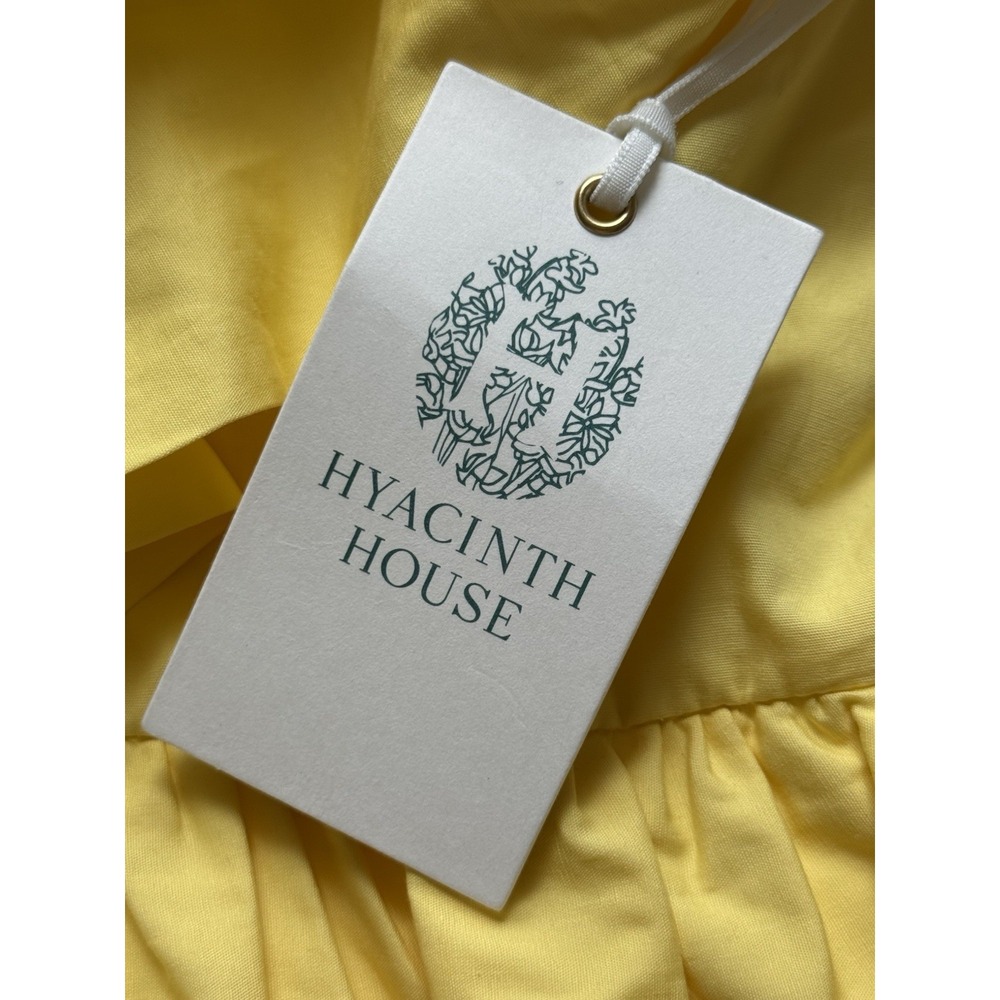 One-Shoulder Yellow Ruffle Mini Dress - Picture 3 of 6